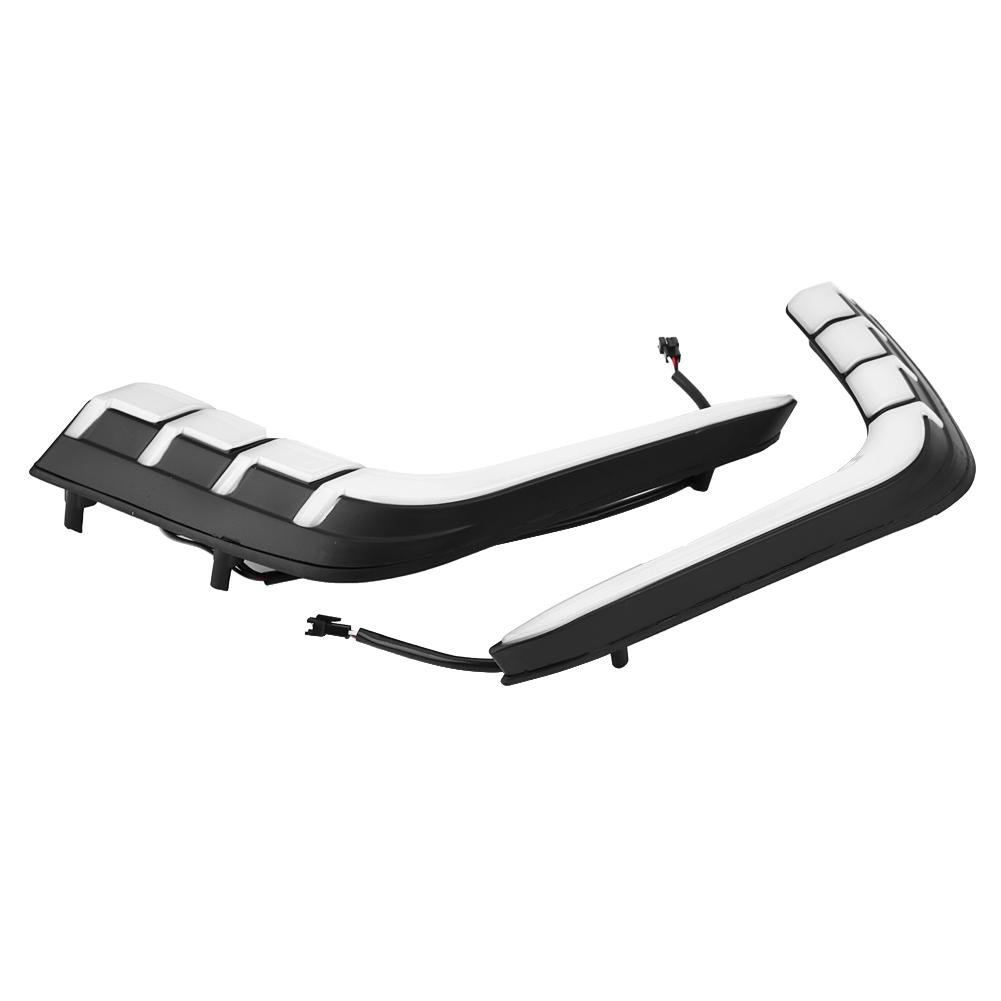 1 пара Дневные ходовые огни автомобиля Указатель поворота 2 цвета ДХО Светодиодная противотуманная фара для Suzuki Swift 14 16
1 пара Дневные ходовые огни автомобиля Указатель поворота 2 цвета ДХО Светодиодная противотуманная фара для Suzuki Swift 14 16