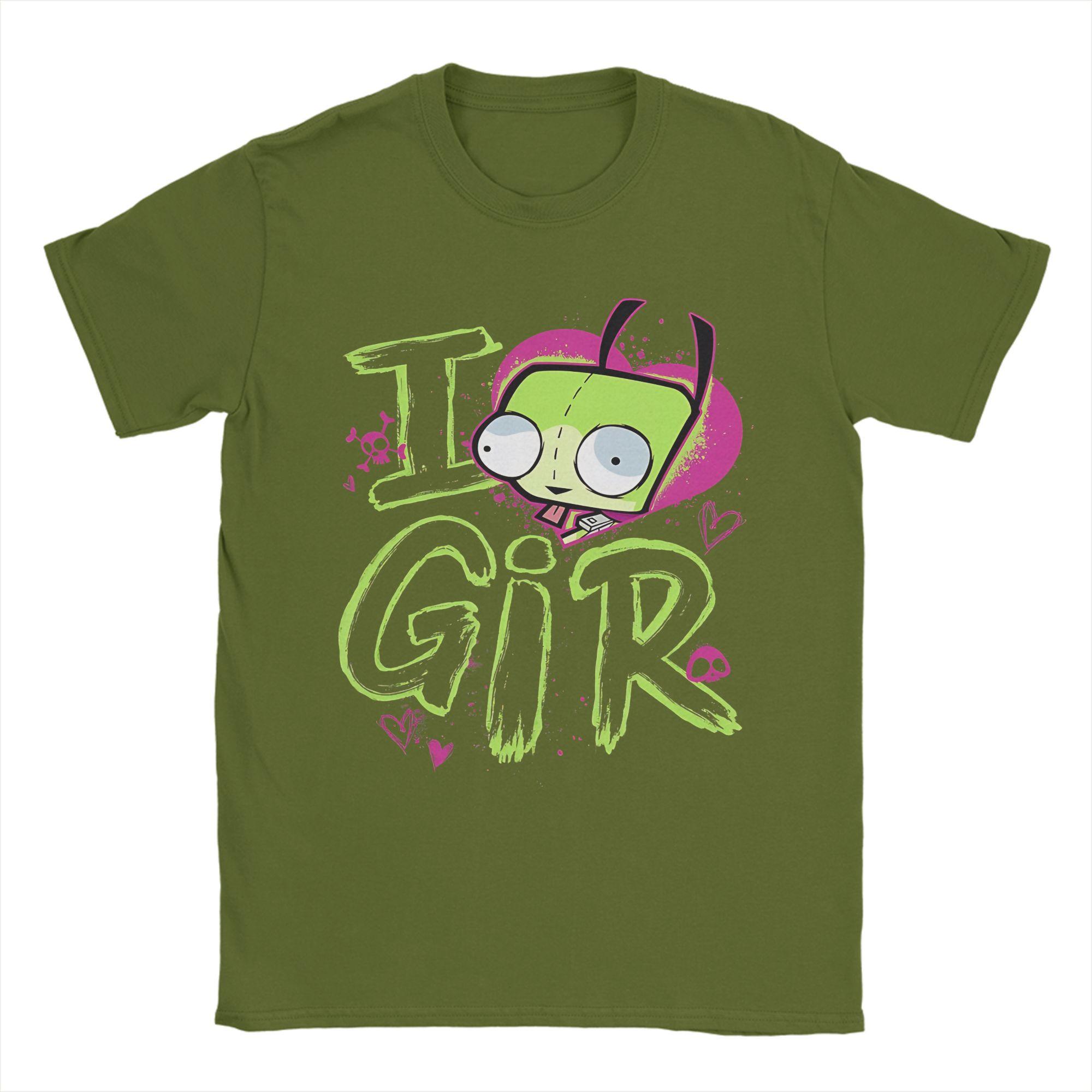 Streetwear T-Shirt Summer Invader Zim Hipster T-Shirts Pure Cotton Tee Shirt for Men Aesthetic Big Size Short Sleeve Top Tees 4XL
Streetwear T-Shirt Summer Invader Zim Hipster T-Shirts Pure Cotton Tee Shirt for Men Aesthetic Big Size Short Sleeve Top Tees 4XL