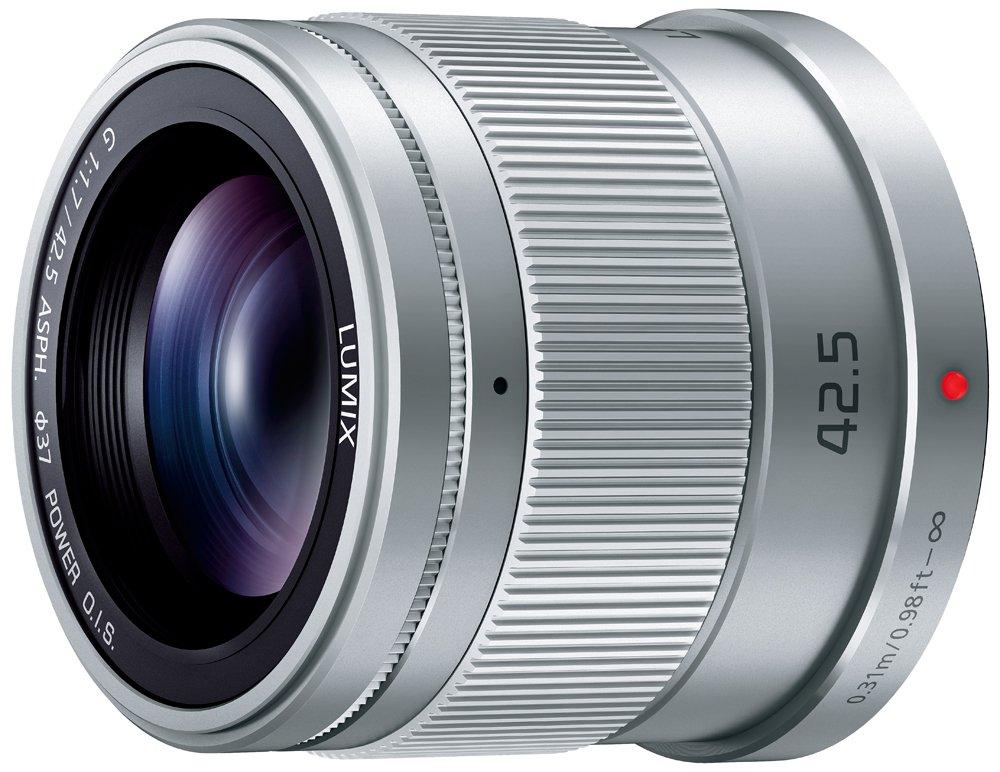 Panasonic Single Focus Medium Telephoto Lens for Micro Four Thirds Lumix G POWER Silver 42.5mm/ F1.7 ASPH. / O.I.S. H-HS043-S
Panasonic Single Focus Medium Telephoto Lens for Micro Four Thirds Lumix G POWER Silver 42.5mm/ F1.7 ASPH. / O.I.S. H-HS043-S