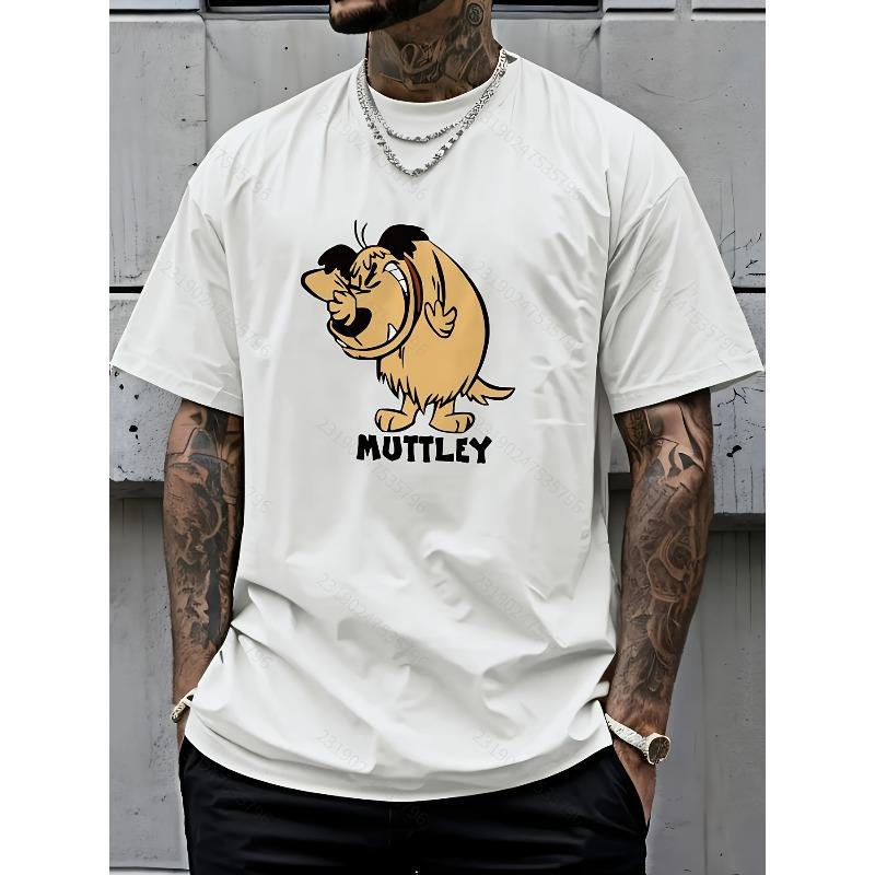 Men S Casual Loose Short Sleeve T-Shirt- Cartoon Dog Pattern Muttley Design, Bright Green Summer Top, Breathable And Machine Washable 4XL білий
Men S Casual Loose Short Sleeve T-Shirt- Cartoon Dog Pattern Muttley Design, Bright Green Summer Top, Breathable And Machine Washable 4XL білий