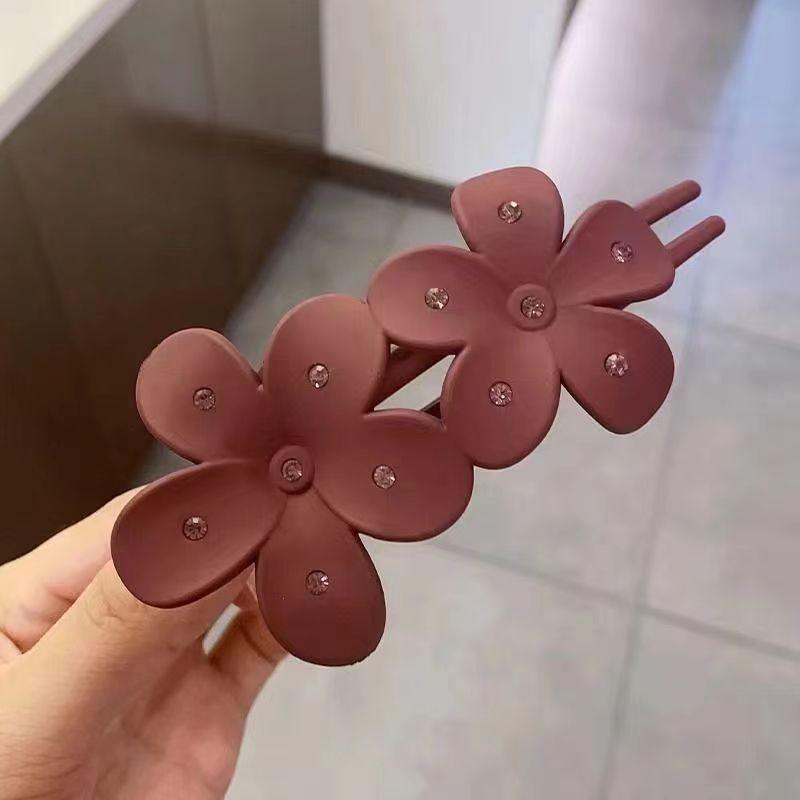 High-end Textured Flower-shaped Duckbill Hairpin for Topknot Hairstyle Hair Accessory for Women, Single Hairpin for A Straight Hairstyle Double Flower рожевий/рожевий червоний колір
High-end Textured Flower-shaped Duckbill Hairpin for Topknot Hairstyle Hair Accessory for Women, Single Hairpin for A Straight Hairstyle Double Flower рожевий/рожевий червоний колір
