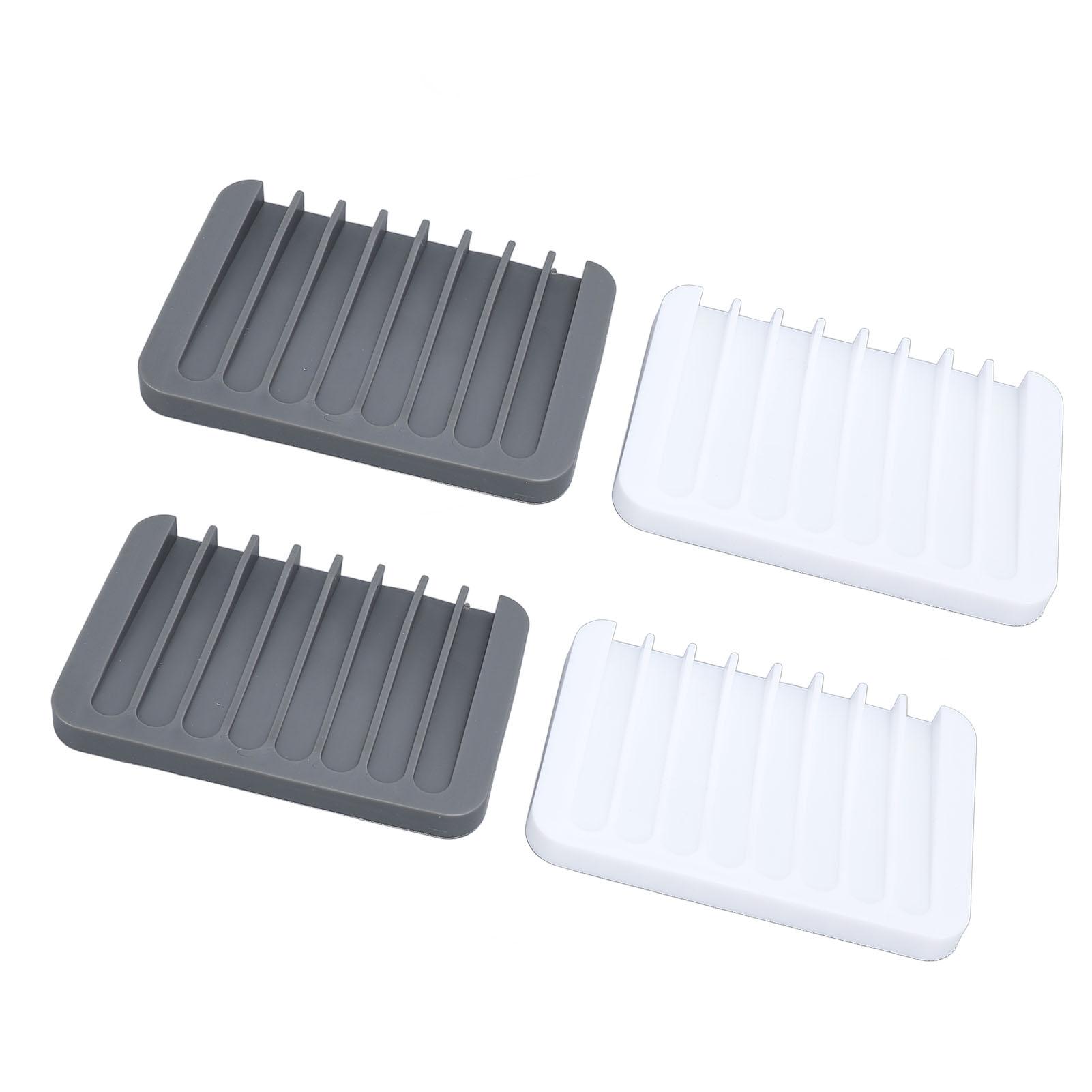 4pcs Draining Soap Dishes Soap Storage Drainage Mat Non Slip Easy Clean Soap Drainage Organiser for Bedroom Kitchen
4pcs Draining Soap Dishes Soap Storage Drainage Mat Non Slip Easy Clean Soap Drainage Organiser for Bedroom Kitchen