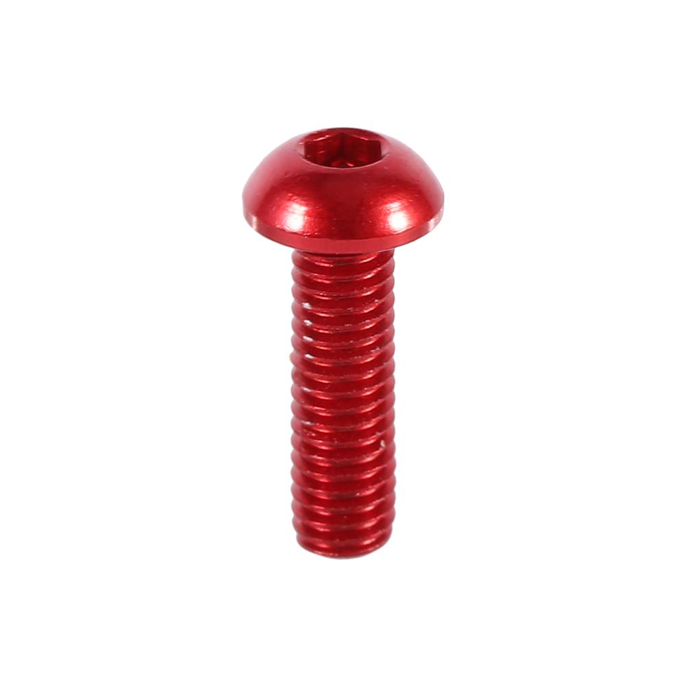 10pcs M3 6 10mm Button Round Head Aluminum Alloy Metric Hex Socket Cap Screw Bolt Red 10mm красный
10pcs M3 6 10mm Button Round Head Aluminum Alloy Metric Hex Socket Cap Screw Bolt Red 10mm красный
