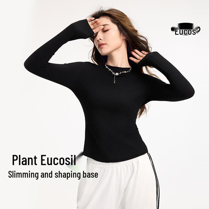 Women s Slim-Fit Long Sleeve Round Neck Black Undershirt - 2025 Spring/Summer Collection M (90-105 lbs)
Women s Slim-Fit Long Sleeve Round Neck Black Undershirt - 2025 Spring/Summer Collection M (90-105 lbs)
