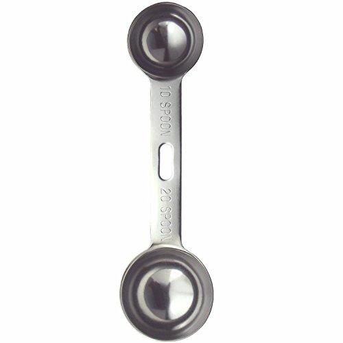 Nagao Tsubamesanjo Extra Thick Double Measuring Spoon, 0.3 fl oz (10 cc), 0.7 fl oz (20 cc), 18-8 Stainless Steel, Made in Japan
Nagao Tsubamesanjo Extra Thick Double Measuring Spoon, 0.3 fl oz (10 cc), 0.7 fl oz (20 cc), 18-8 Stainless Steel, Made in Japan