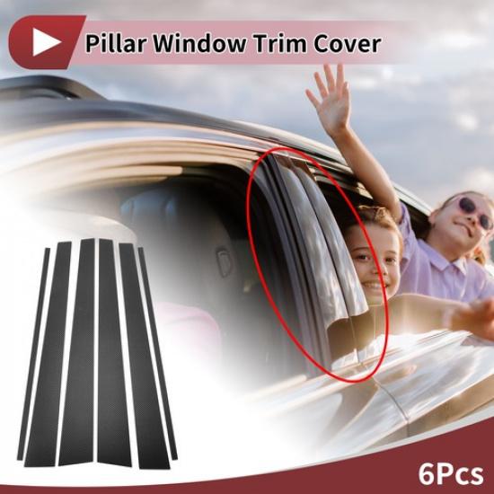 6 Pcs Door Pillar Window Trim for Toyota Land Cruiser4700/FJ80/100 Carbon Fiber
6 Pcs Door Pillar Window Trim for Toyota Land Cruiser4700/FJ80/100 Carbon Fiber