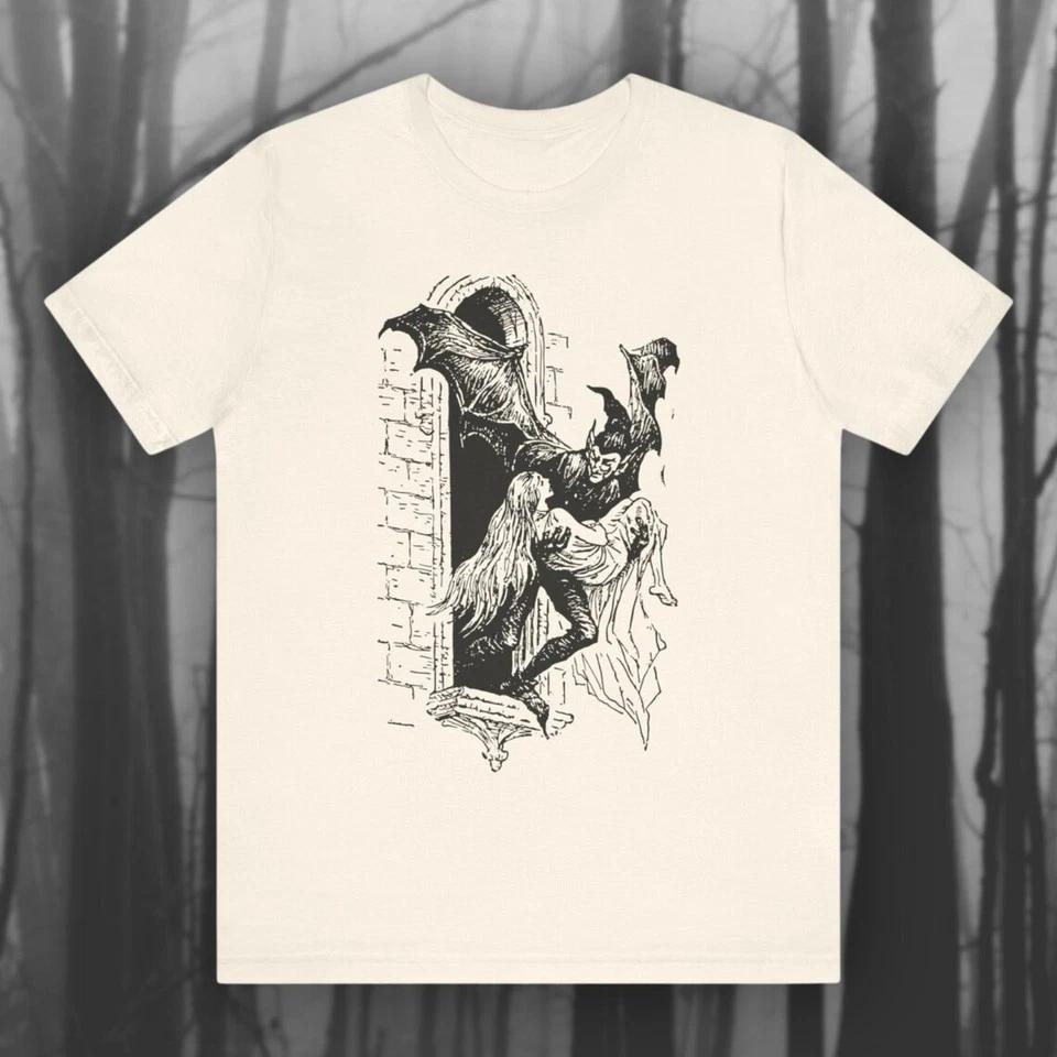 Vintage Dracula, Gothic Shirt, Vampire T-shirt, Creepy Art, Goth Unisex S
Vintage Dracula, Gothic Shirt, Vampire T-shirt, Creepy Art, Goth Unisex S
