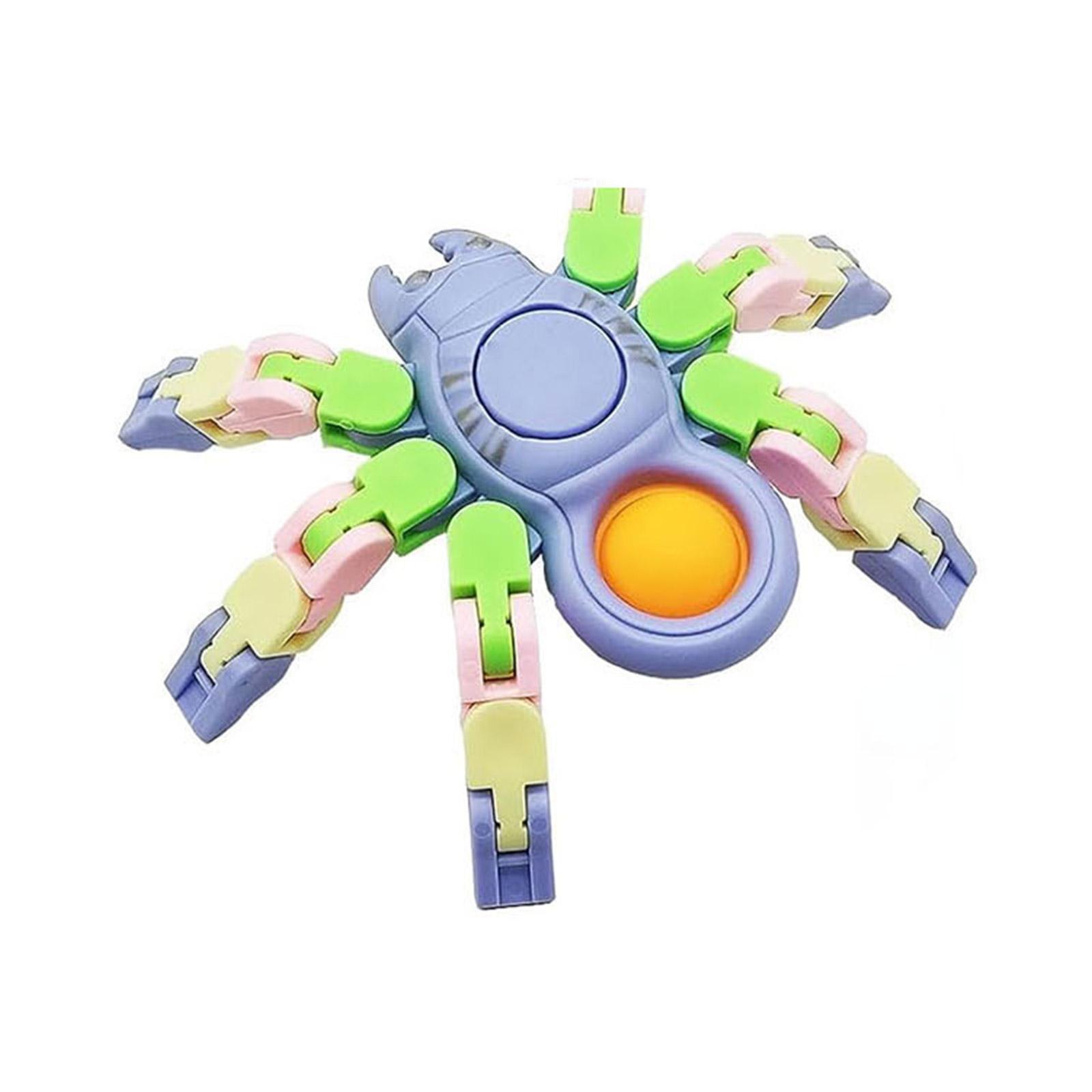 Fidgets Toy Transform WackyTrack Spinner интерактивная игрушка для снятия стресса Finger Gyro для детей-аутистов подарок на день рождения B
Fidgets Toy Transform WackyTrack Spinner интерактивная игрушка для снятия стресса Finger Gyro для детей-аутистов подарок на день рождения B