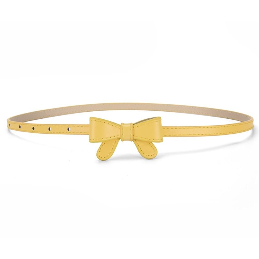 New Bowknot Leather Belt Adjustable Solid Color Thin Belt Simple Waist Chain Women s Accessories жовтий
New Bowknot Leather Belt Adjustable Solid Color Thin Belt Simple Waist Chain Women s Accessories жовтий