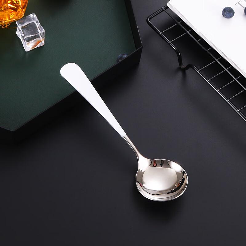 ZISIZ Stainless Steel Dessert & Soup Spoons
ZISIZ Stainless Steel Dessert & Soup Spoons