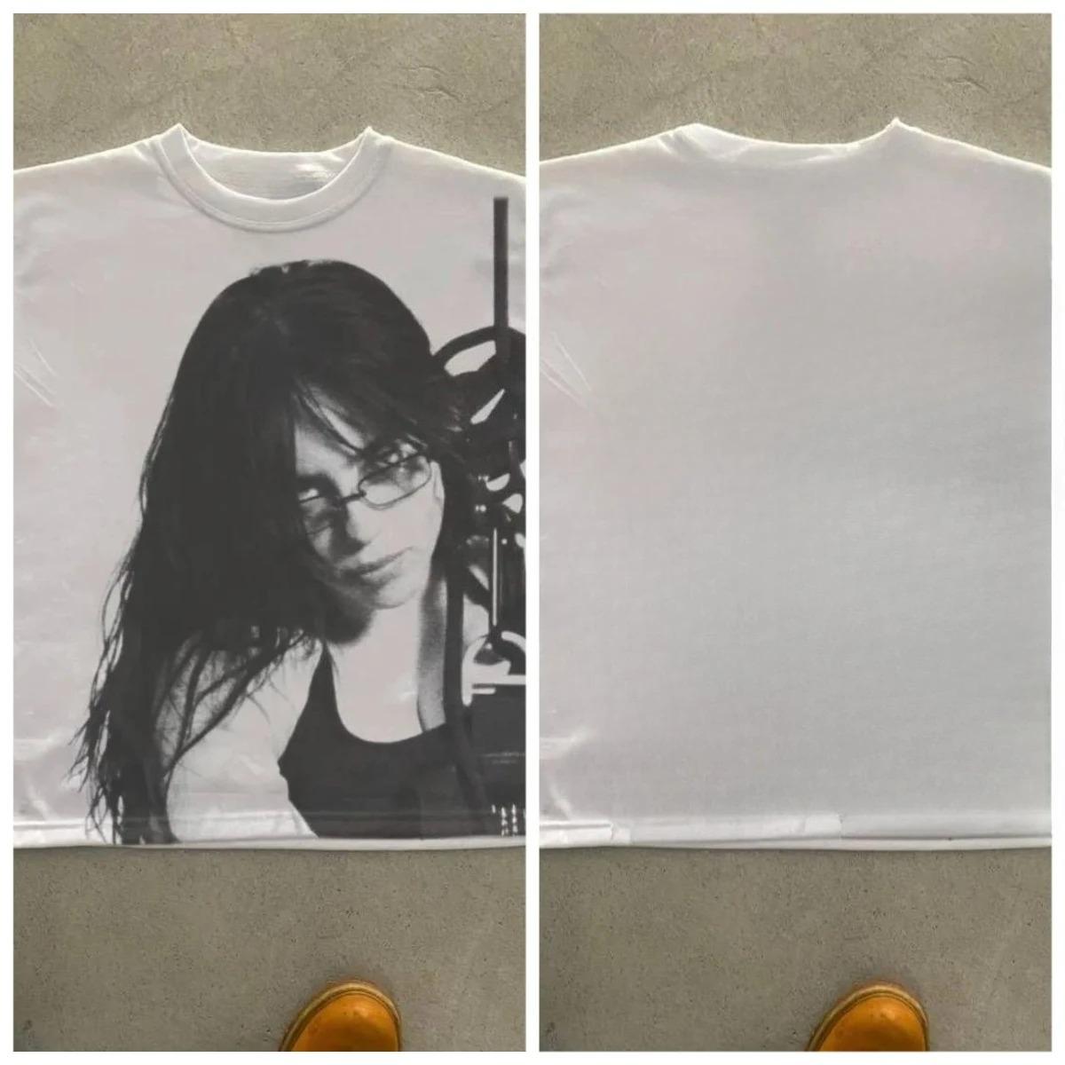 Summer Vintage Men Women Graffiti Billie Eilish Print Short Sleeve Cotton T-Shirt Men Women Casual Retro Y2K Tee Fashion Tops XXXL
Summer Vintage Men Women Graffiti Billie Eilish Print Short Sleeve Cotton T-Shirt Men Women Casual Retro Y2K Tee Fashion Tops XXXL