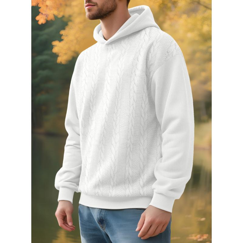 Мужская повседневная толстовка-пуловер, толстовка однотонная, с длинным рукавом и капюшоном, осенняя, с теплой текстурой, пуловеры для мужчин XXXL белый
Мужская повседневная толстовка-пуловер, толстовка однотонная, с длинным рукавом и капюшоном, осенняя, с теплой текстурой, пуловеры для мужчин XXXL белый
