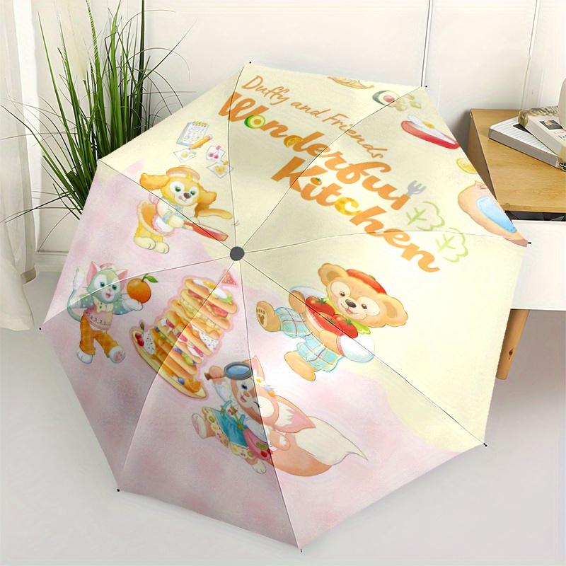 Duffy and Friends Wonderful Kitchen Automatic Open/CloseUmbrella-CuteUmbrella with Cute Design, Portable 3-Fold Compact Umbrella
Duffy and Friends Wonderful Kitchen Automatic Open/CloseUmbrella-CuteUmbrella with Cute Design, Portable 3-Fold Compact Umbrella
