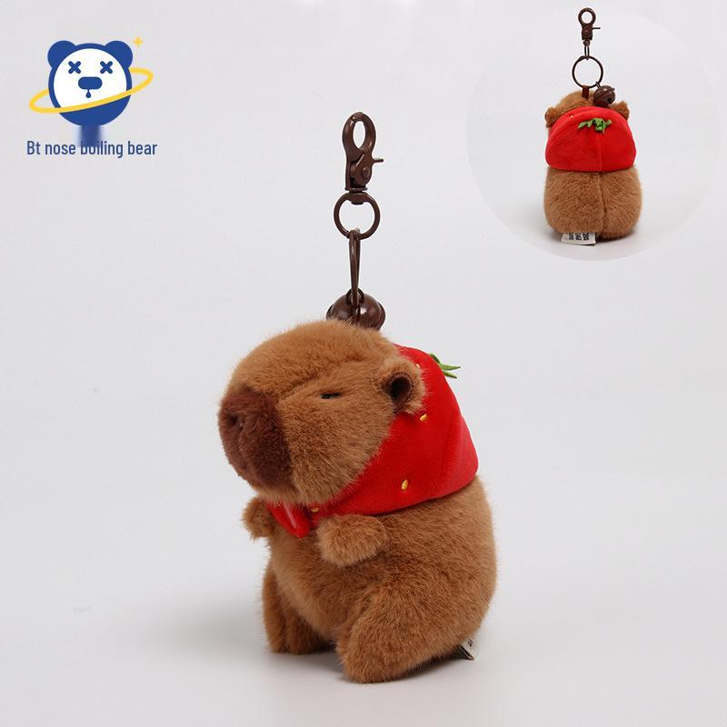 Плюшевый брелок Капибара Сопливый Мишка: Уродливо-милый брелок для сумки
Плюшевый брелок Капибара Сопливый Мишка: Уродливо-милый брелок для сумки