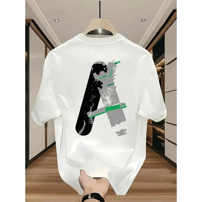 European sizes Men S Casual Short Sleeve T-Shirt with Skateboard Graphic Print | Breathable Summer Tee, Regular Fit, Crew Neck S белый
European sizes Men S Casual Short Sleeve T-Shirt with Skateboard Graphic Print | Breathable Summer Tee, Regular Fit, Crew Neck S белый
