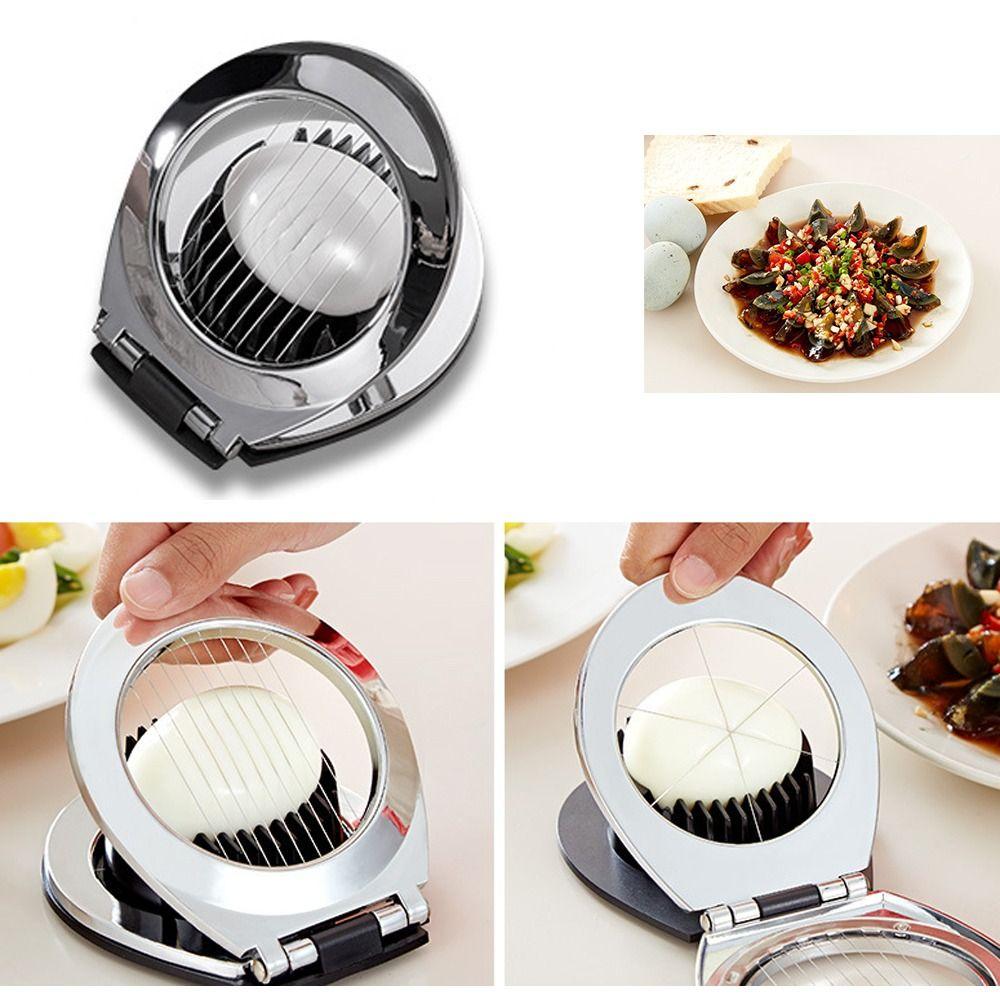 Quickly Egg Cutter Stainless Steel Eggs Divider Durable Egg Slicers Small Fruits Vegetables Tool 1 Pc
Quickly Egg Cutter Stainless Steel Eggs Divider Durable Egg Slicers Small Fruits Vegetables Tool 1 Pc