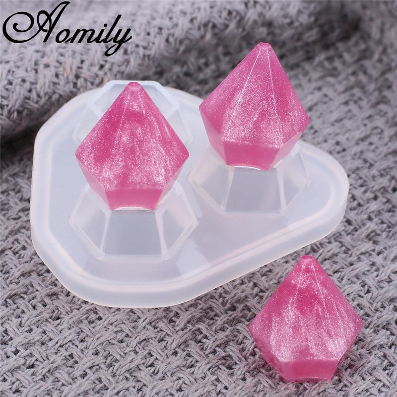 Aomily Silicone Resin Epoxy Mold Diamond Decoration Pendant Making Accessories Molds Cake Molds Crystal Diamond Molds Baking
Aomily Silicone Resin Epoxy Mold Diamond Decoration Pendant Making Accessories Molds Cake Molds Crystal Diamond Molds Baking