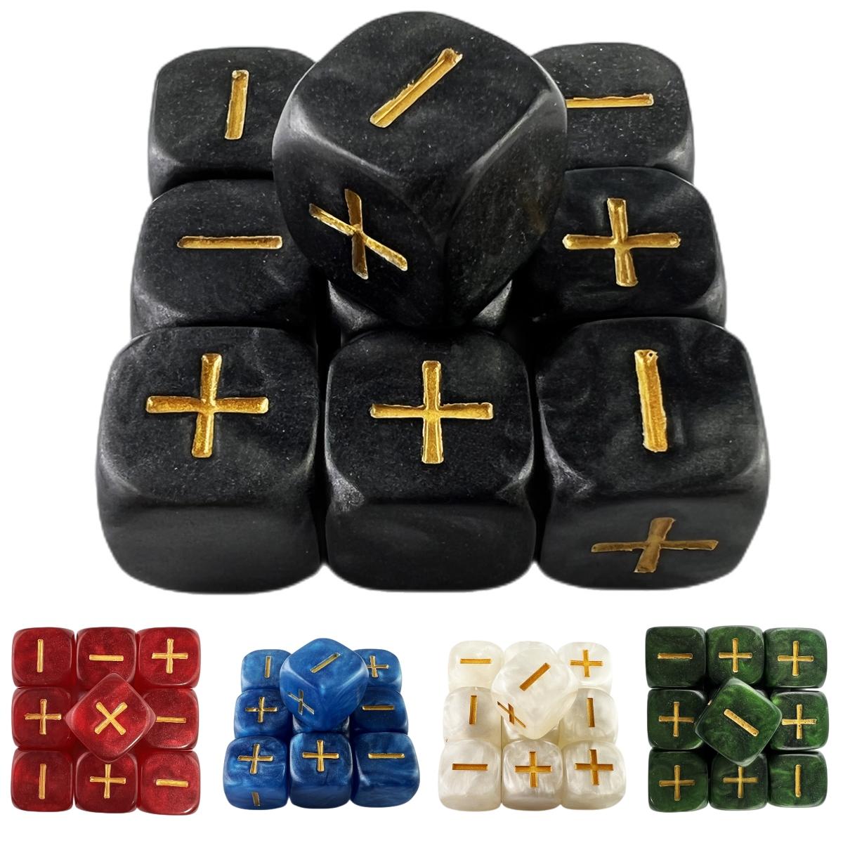 Fate Dice D6 Dice Custom Dice Высококачественные кубики из смолы Набор из 10 шт. Жемчужный эффект Золотой символ для настольной игры Fate and Fudge Game
Fate Dice D6 Dice Custom Dice Высококачественные кубики из смолы Набор из 10 шт. Жемчужный эффект Золотой символ для настольной игры Fate and Fudge Game