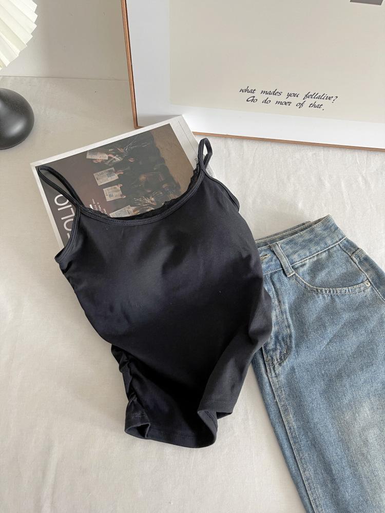 Women s Camisole with Built-in Bra, Stylish Base Layer Top, Beautiful Back Design, All-in-One Sleeveless Summer Wear #7016 One Size чорний
Women s Camisole with Built-in Bra, Stylish Base Layer Top, Beautiful Back Design, All-in-One Sleeveless Summer Wear #7016 One Size чорний