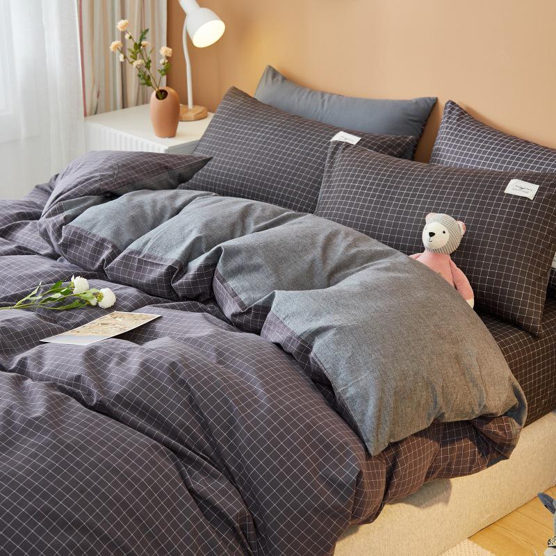Minimalist Antibacterial Duvet and Sheet Set - Dorm Three-Piece 1.2 Three-Piece Set with Duvet Cover 150*200
Minimalist Antibacterial Duvet and Sheet Set - Dorm Three-Piece 1.2 Three-Piece Set with Duvet Cover 150*200