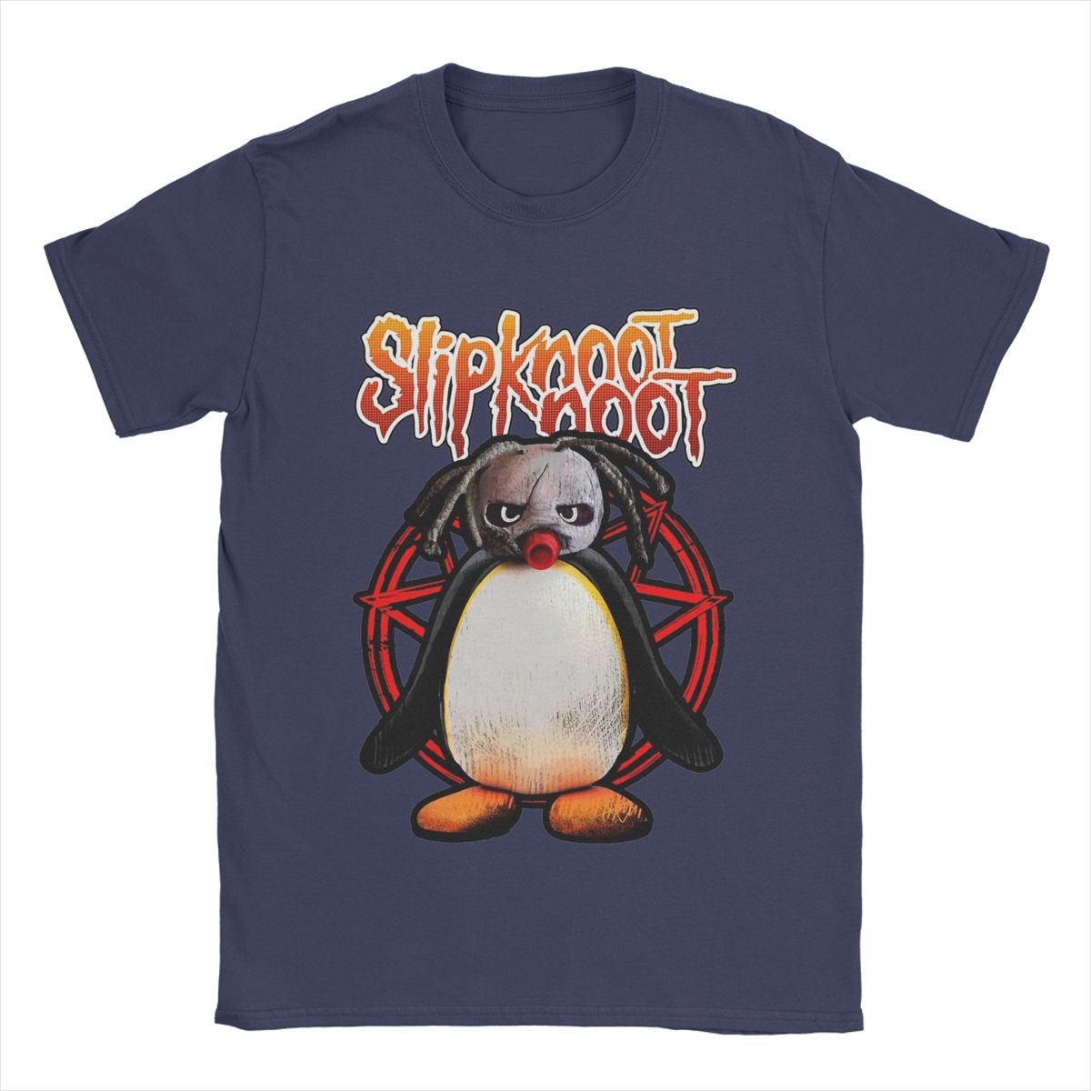 Slipknoot Noot Pingu Men s T Shirt Novelty Tees Short Sleeve Round Collar T-Shirt Cotton Plus Size Clothing L
Slipknoot Noot Pingu Men s T Shirt Novelty Tees Short Sleeve Round Collar T-Shirt Cotton Plus Size Clothing L