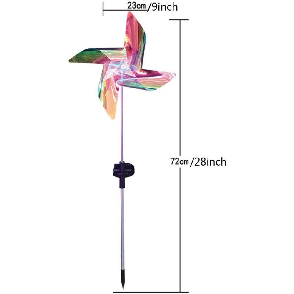 Garden Solar Lights Multi-Color Changing 4 LED Flower Stake Light Decorative Landscape Lawn Yard Outdoor Lights Length 72mm/3inch
Garden Solar Lights Multi-Color Changing 4 LED Flower Stake Light Decorative Landscape Lawn Yard Outdoor Lights Length 72mm/3inch