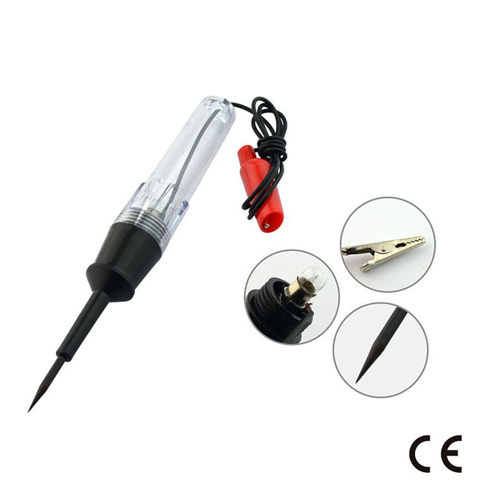 Car Circuit Tester Pen Voltage Electrical Auto Automotive Light Probe Pen Detector Diagnostic Test Tools for Car Repair Tool чорний
Car Circuit Tester Pen Voltage Electrical Auto Automotive Light Probe Pen Detector Diagnostic Test Tools for Car Repair Tool чорний