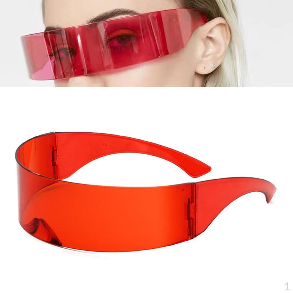 Futuristic Mirrored Sunglasses Costumes Party Fancy Dress Red
Futuristic Mirrored Sunglasses Costumes Party Fancy Dress Red