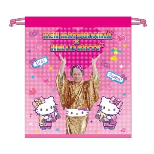 K Company Matsuken Samba x Hello Kitty Drawstring Bag, Heart, SKT-KC-HT
K Company Matsuken Samba x Hello Kitty Drawstring Bag, Heart, SKT-KC-HT