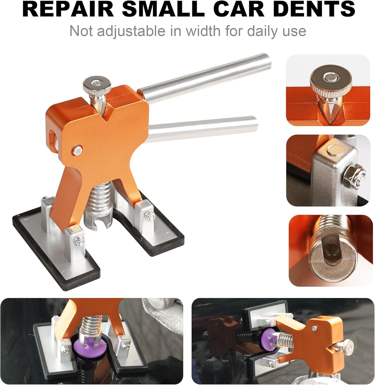 Набор для удаления вмятин 56 шт., Инструмент для беспокрасочного ремонта с регулируемым подъемником для двери автомобиля, повреждений от града, ATRWH056R United States
Набор для удаления вмятин 56 шт., Инструмент для беспокрасочного ремонта с регулируемым подъемником для двери автомобиля, повреждений от града, ATRWH056R United States