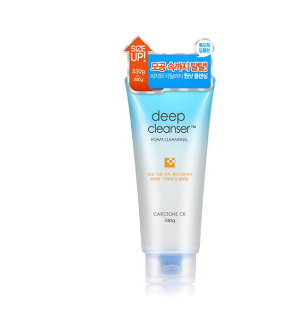 CAREZONE CK Deep Foaming Cleanser 330ml
CAREZONE CK Deep Foaming Cleanser 330ml