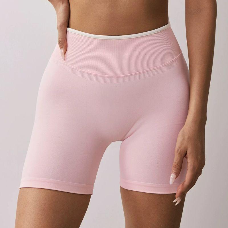 Youmei Sexy European and American Seamless Color Matching Yoga Shorts Skinny Peach Hip Lifting Sport Shorts Women s Running Fitness Pants Light Pink--Shorts M
Youmei Sexy European and American Seamless Color Matching Yoga Shorts Skinny Peach Hip Lifting Sport Shorts Women s Running Fitness Pants Light Pink--Shorts M