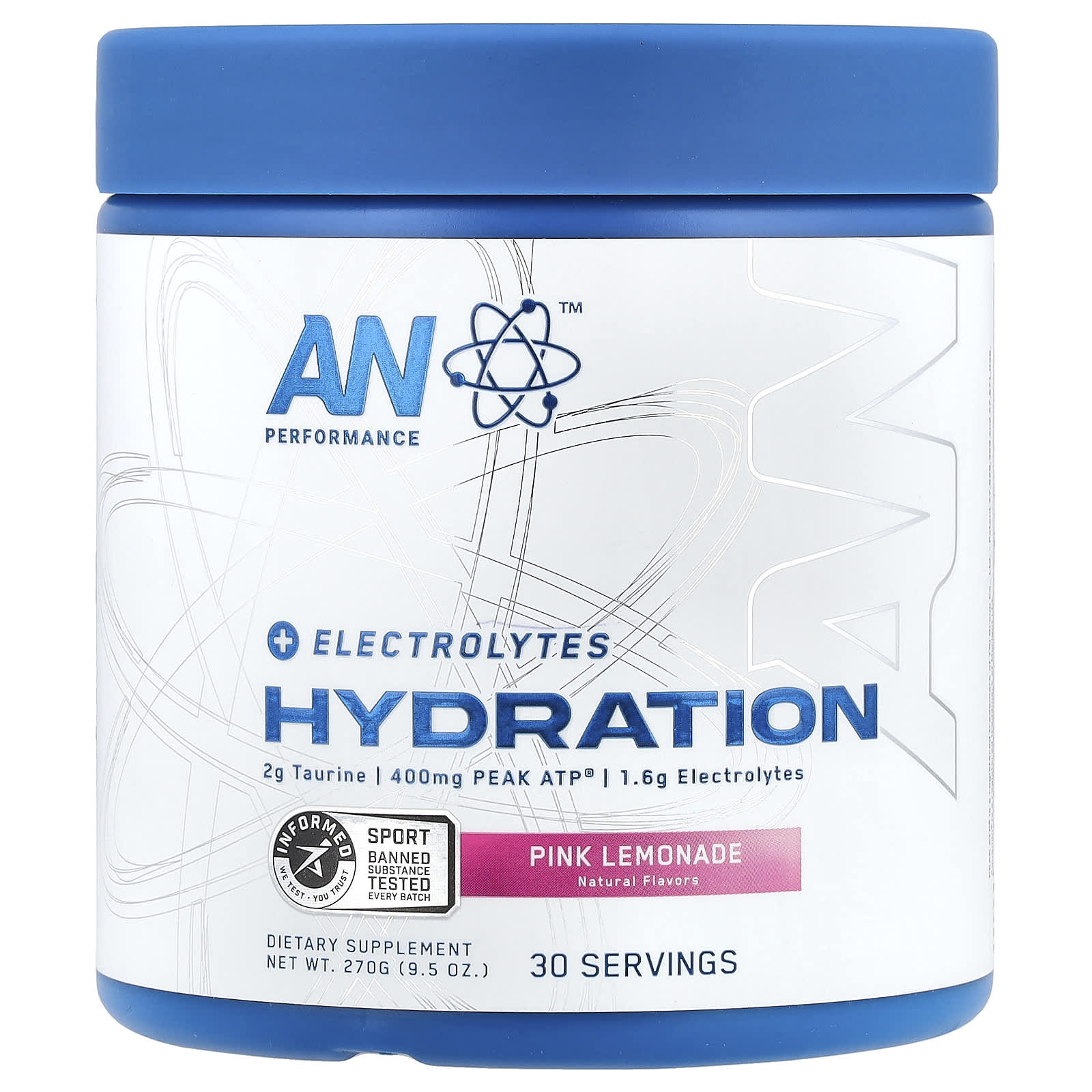Hydration, Pink Lemonade, 270G(9.5Oz)
Hydration, Pink Lemonade, 270G(9.5Oz)