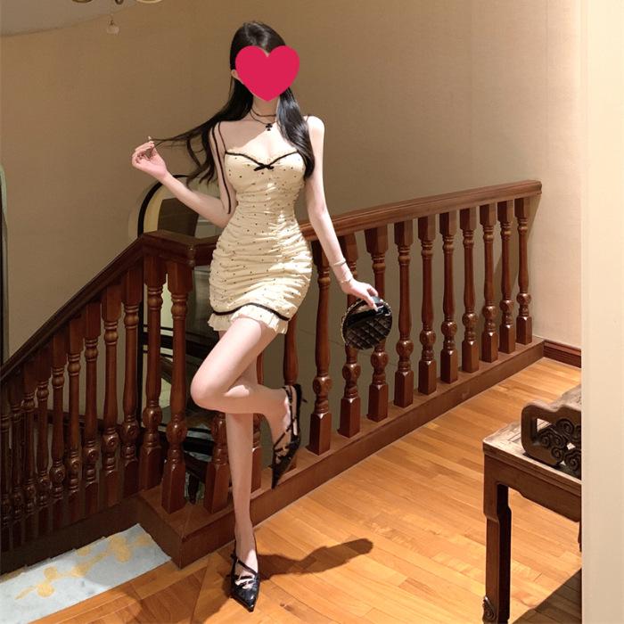 2025 Сексуальное Ретро Платье Мини Бодикон на Шнуровке на Бретелях Спагетти в Горошек L абрикосовый
2025 Сексуальное Ретро Платье Мини Бодикон на Шнуровке на Бретелях Спагетти в Горошек L абрикосовый