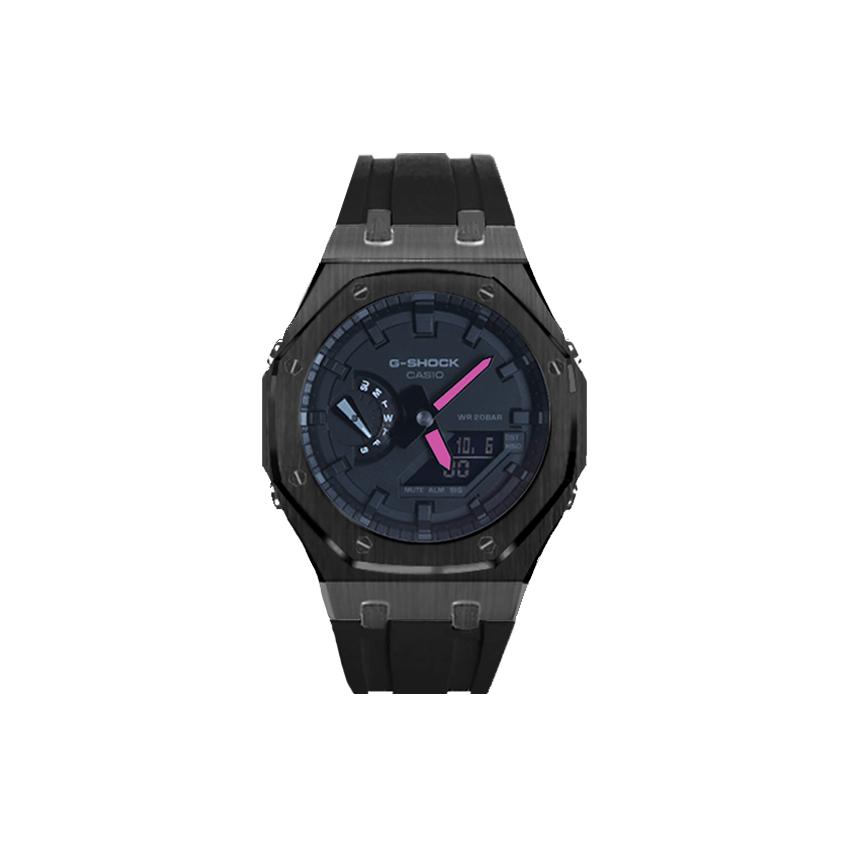 CASIO Men Liquid Crystal/Analog Dual Display Series Black Watch GA-2100-7A- Regular Watch Box
CASIO Men Liquid Crystal/Analog Dual Display Series Black Watch GA-2100-7A- Regular Watch Box