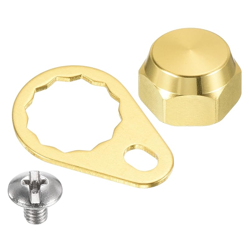 PATIKIL fishing reel handle screw nut locking plate left hand screw M7 nut cap replacement for DIY fishing accessories gold
PATIKIL fishing reel handle screw nut locking plate left hand screw M7 nut cap replacement for DIY fishing accessories gold