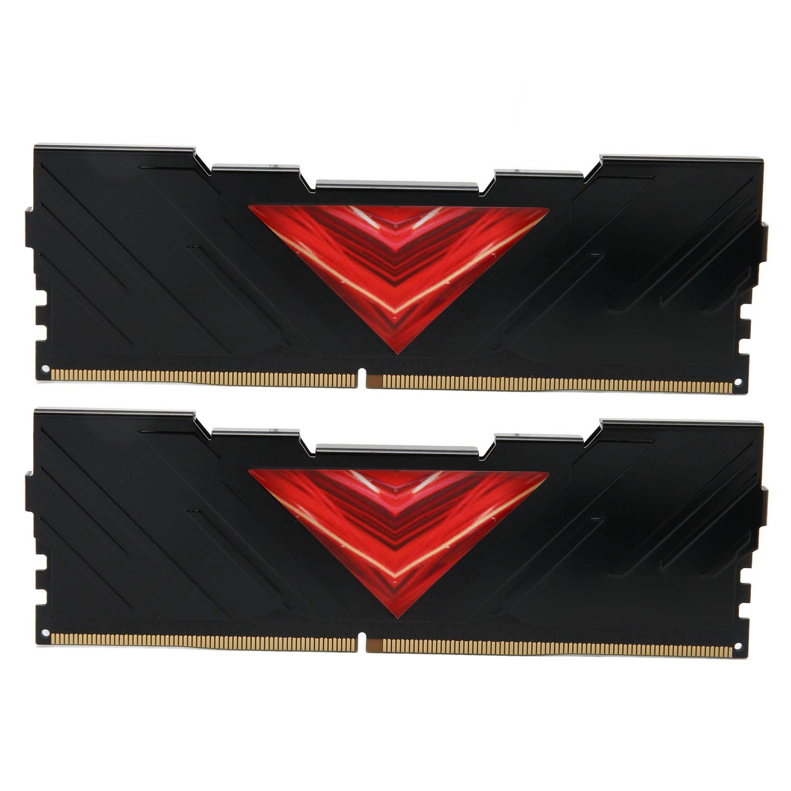2pcs DDR4 RAM 8GB 3600MHz PC4 28800U Metal 1.35V Heat Dissipation Desktop Memory Module for Office білий
2pcs DDR4 RAM 8GB 3600MHz PC4 28800U Metal 1.35V Heat Dissipation Desktop Memory Module for Office білий