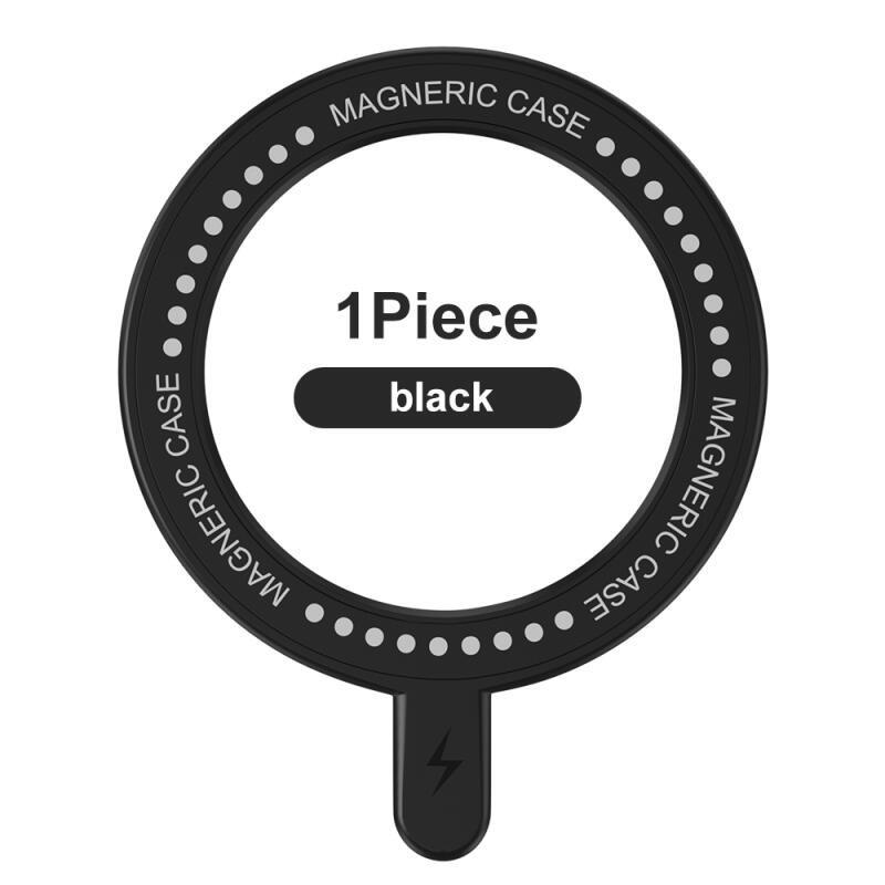 HdoorLink Кільце для магнітної бездротової зарядки Універсальна магнітна наклейка-кільце Металева пластина для магнітного автомобільного тримача для телефону чорний
HdoorLink Кільце для магнітної бездротової зарядки Універсальна магнітна наклейка-кільце Металева пластина для магнітного автомобільного тримача для телефону чорний