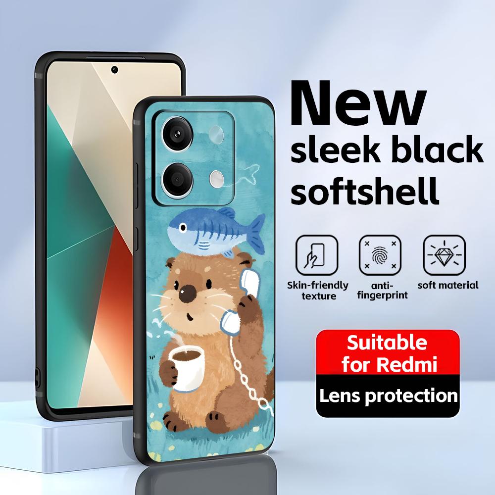 cute Otter Phone Case For Redmi Note 14 13 12 11 Pro Plus S 5G 14C A3 Soft Black Phone Cover Redmi Note 13 4G
cute Otter Phone Case For Redmi Note 14 13 12 11 Pro Plus S 5G 14C A3 Soft Black Phone Cover Redmi Note 13 4G
