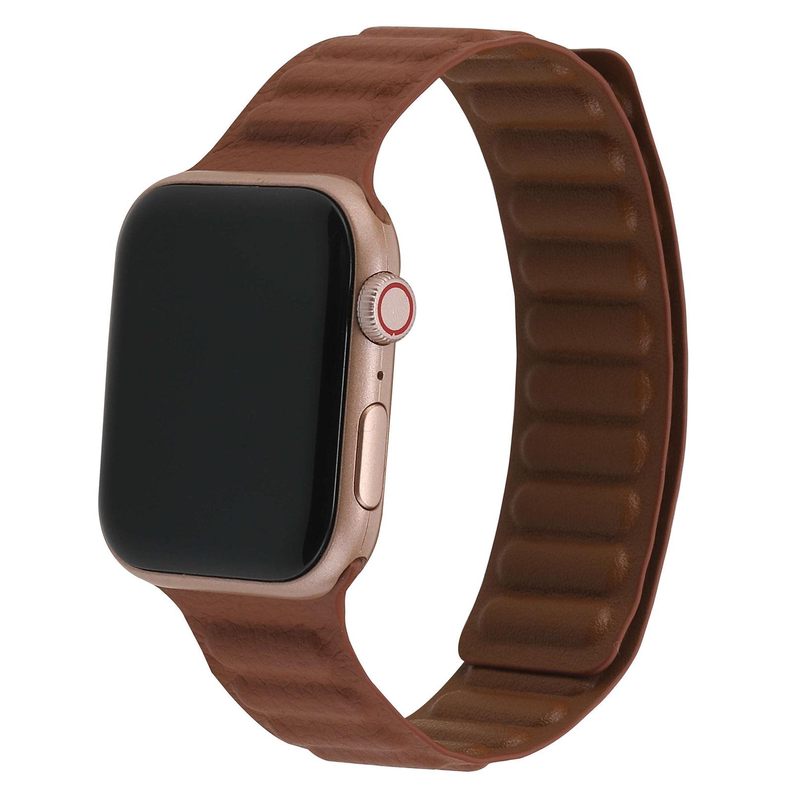 For Apple Watch Series 10 42mm/9 8 7 41mm/6 5 4 SE SE (2022) SE (2023) 40mm/3 2 1 38mm,Genuine Leather Magnetic Watchband Replacement Watch Strap Crimson Cherry
For Apple Watch Series 10 42mm/9 8 7 41mm/6 5 4 SE SE (2022) SE (2023) 40mm/3 2 1 38mm,Genuine Leather Magnetic Watchband Replacement Watch Strap Crimson Cherry