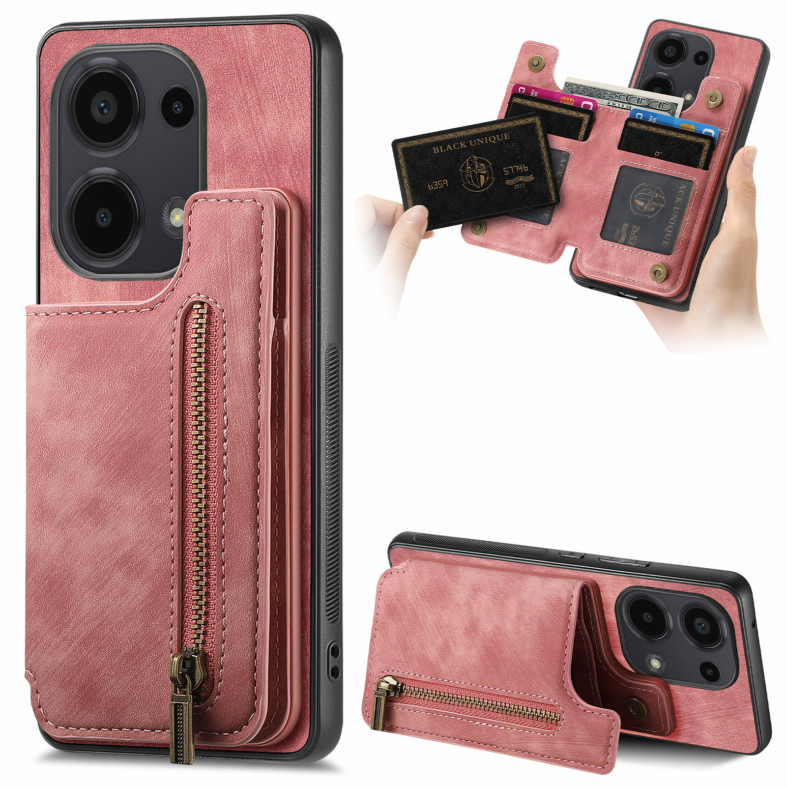 Zipper Cards Solt Wallet Leather Magnetic Case For Redmi Note 13 Pro Plus 12 11 POCO X6 X5 13T 13C Stand Retro Bag Purse Cover For Redmi 12 4G рожевий
Zipper Cards Solt Wallet Leather Magnetic Case For Redmi Note 13 Pro Plus 12 11 POCO X6 X5 13T 13C Stand Retro Bag Purse Cover For Redmi 12 4G рожевий