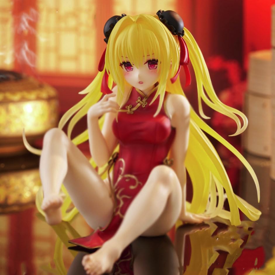 Golden Darkness Figure Desktop Cute Chinese Dress To Darkness Official 13cm ~ ver. ~ Love-Ru Approx.
Golden Darkness Figure Desktop Cute Chinese Dress To Darkness Official 13cm ~ ver. ~ Love-Ru Approx.