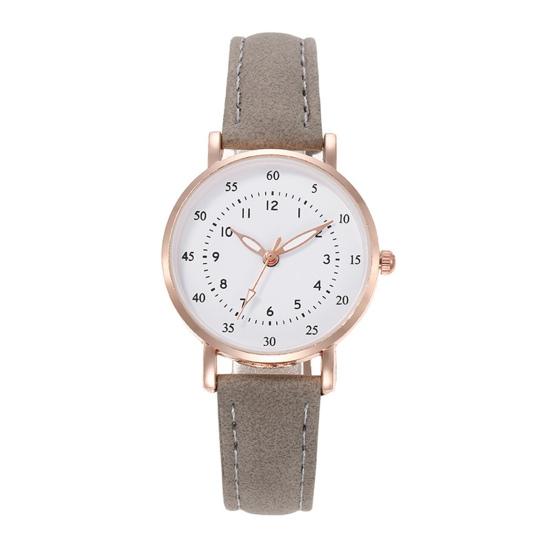 Student Quartz Watch Faux Leather Band Round Dial Watch Arabic Numerals Simple Wristwatch for Teens Boys Girls School Casual Wear сірий
Student Quartz Watch Faux Leather Band Round Dial Watch Arabic Numerals Simple Wristwatch for Teens Boys Girls School Casual Wear сірий