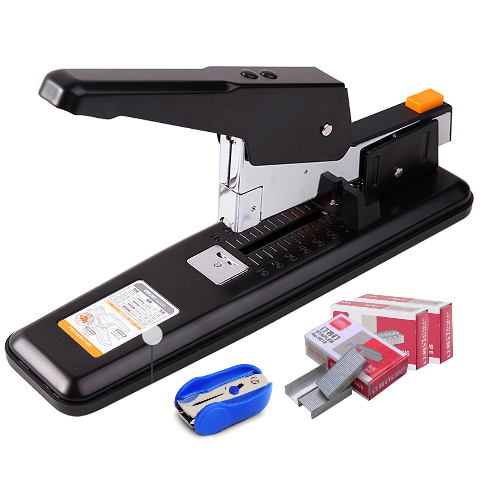 Большой Сверхпрочный 210 листов Большой Настольный Ручной Большой и Коммерческий Настольный Школьный Настольный Аксессуары Степлер, Степлер, Вместимость, Степлер, Степлер,
Большой Сверхпрочный 210 листов Большой Настольный Ручной Большой и Коммерческий Настольный Школьный Настольный Аксессуары Степлер, Степлер, Вместимость, Степлер, Степлер,