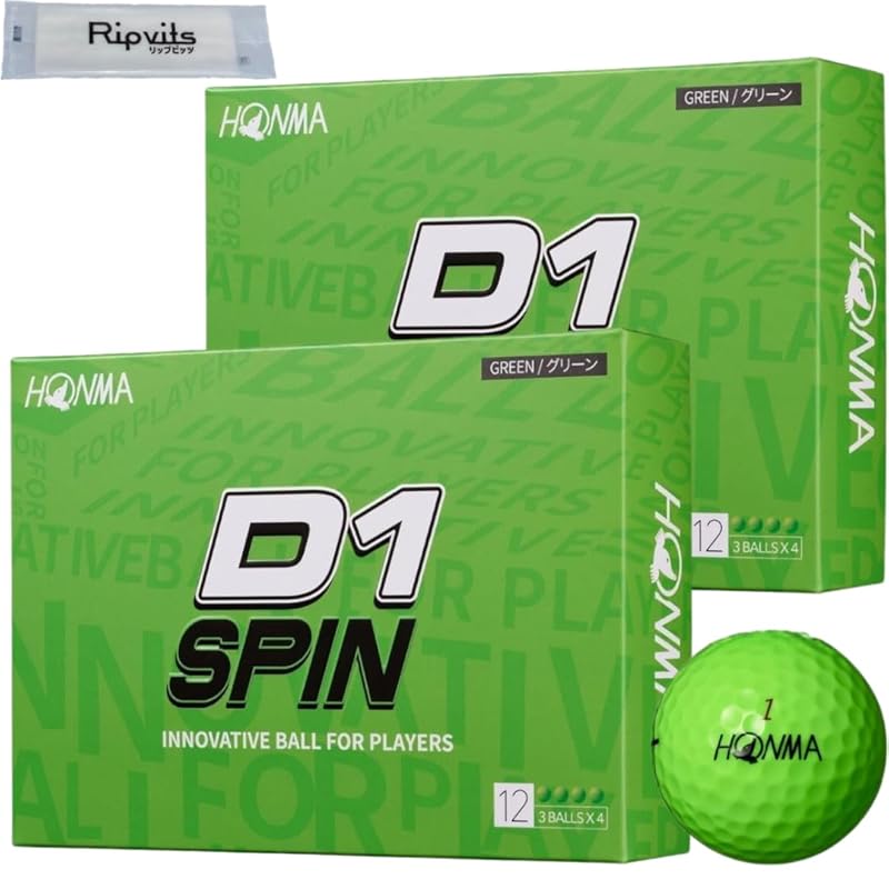 honma golf D1 SPIN spin green BT2301 2023 2 dozen 24 balls *Original cleaning sheet set
honma golf D1 SPIN spin green BT2301 2023 2 dozen 24 balls *Original cleaning sheet set