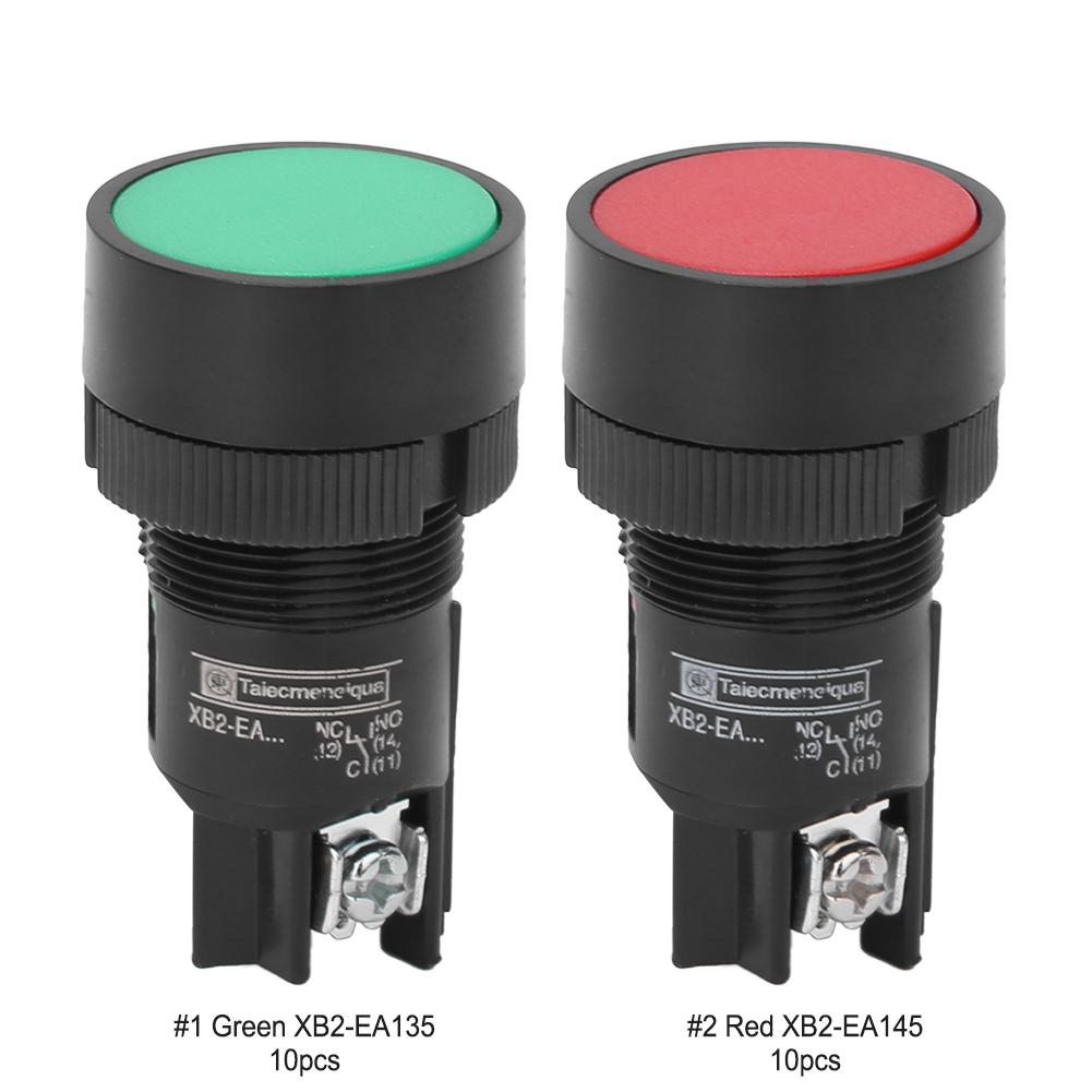 10 Pcs Push Button XB2-EA Serial Control Switch 660V 10A Reset Button 660V
10 Pcs Push Button XB2-EA Serial Control Switch 660V 10A Reset Button 660V