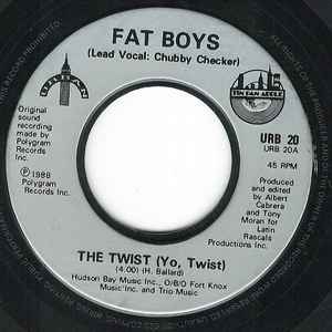 7-дюймовая пластинка FAT BOYS - The Twist URB20 Urban, Tin Pan 1988 UK Rap & Hip-Hop/R&B б/у
7-дюймовая пластинка FAT BOYS - The Twist URB20 Urban, Tin Pan 1988 UK Rap & Hip-Hop/R&B б/у