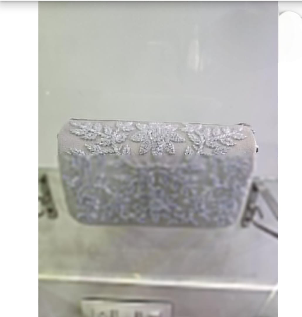 Embroidered Bridal Bag Designer Women Purse Party Wedding Clutch Gift for Her Affordable Birthday Gift for Mom Friend Sister Bridesmaid Gift білий
Embroidered Bridal Bag Designer Women Purse Party Wedding Clutch Gift for Her Affordable Birthday Gift for Mom Friend Sister Bridesmaid Gift білий