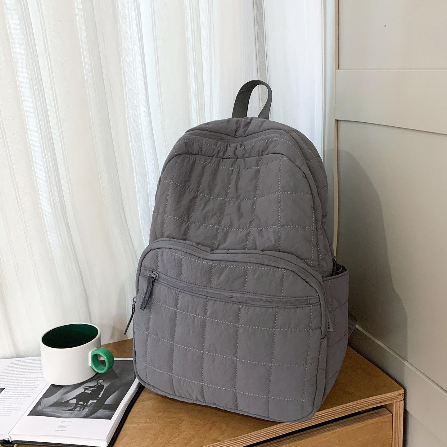 Simple Mori girl backpack college junior high school student high school student schoolbag solid color backpack female серый
Simple Mori girl backpack college junior high school student high school student schoolbag solid color backpack female серый
