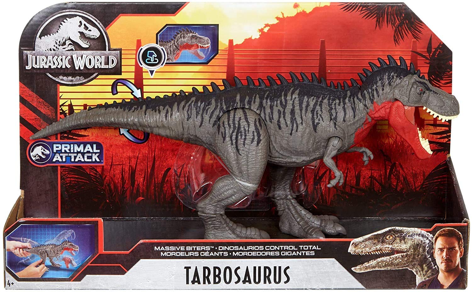 Mattel Jurassic World 2020 Massive Biters Фигурка Тарбозавр MATTEL JURASSIC WORLD MASSIVE BITERS Фигурка ТАРБОЗАВР Фильм 2 Падший
Mattel Jurassic World 2020 Massive Biters Фигурка Тарбозавр MATTEL JURASSIC WORLD MASSIVE BITERS Фигурка ТАРБОЗАВР Фильм 2 Падший